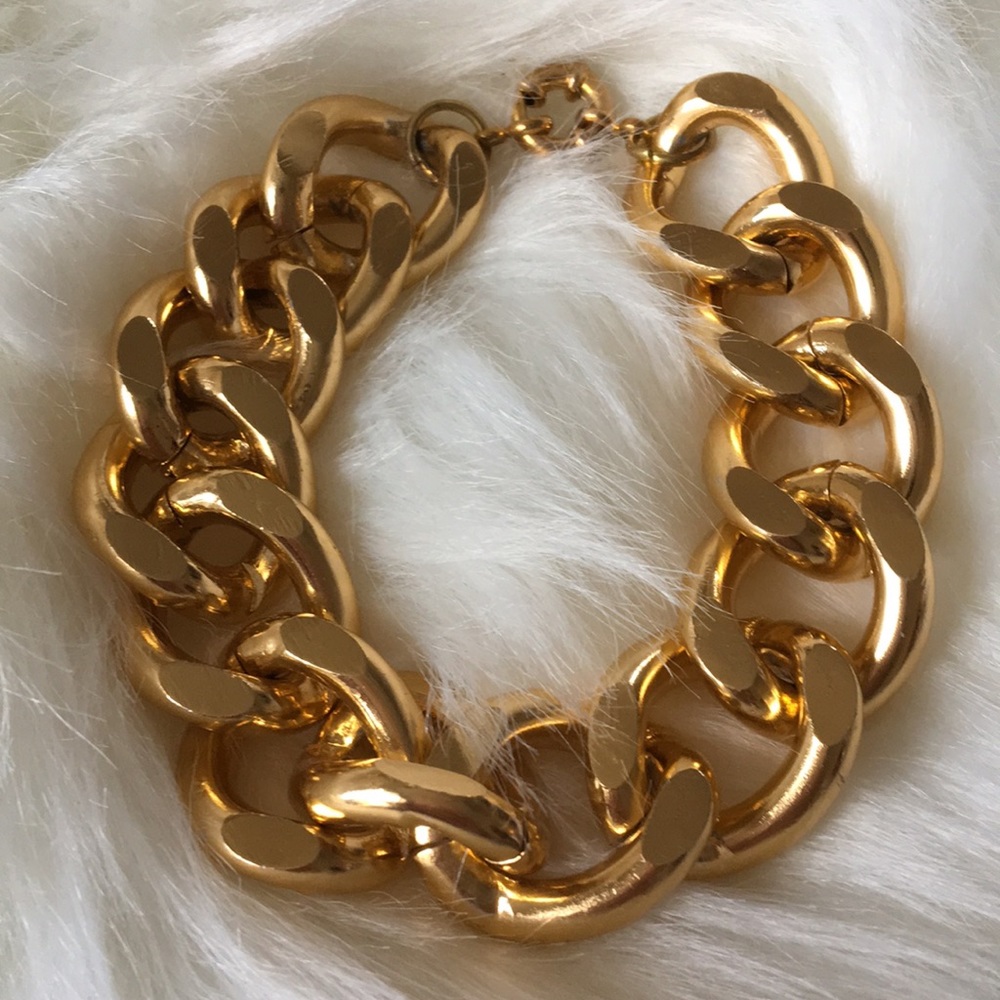 NEW Gold Chain Link Bracelet